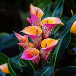 Калла Оникс купить по цене от 450р. в интернет-магазине «Посадика» с доставкой почтой в в Киселевске и по всей России – [изображение №1].