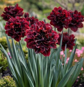 Нарцисс Малиновая Вуаль купить по цене от 3000р. в интернет-магазине «Посадика» с доставкой почтой в в Киселевске и по всей России – [изображение №1].